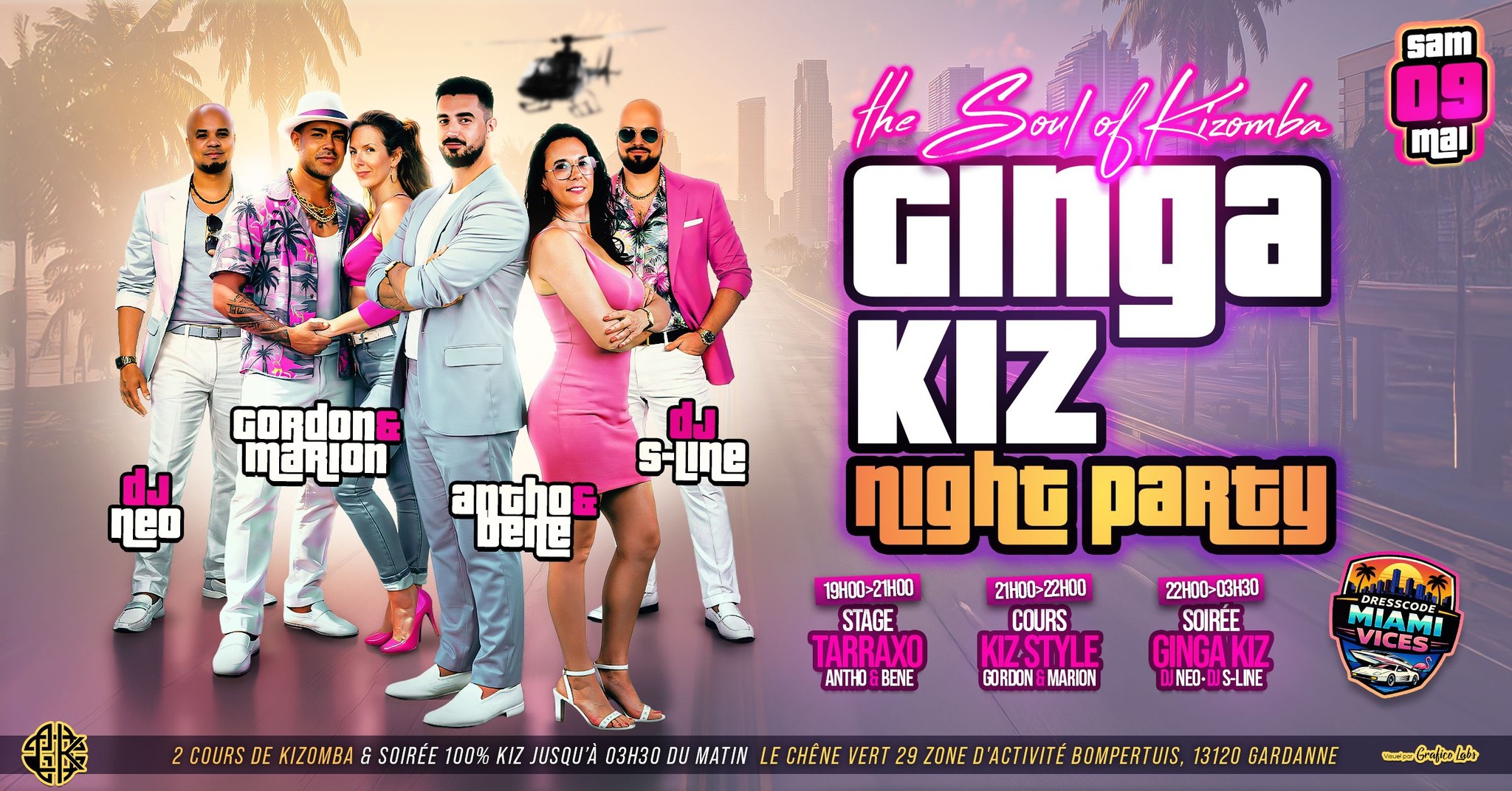 GINGA KIZ NIGHT PARTY DJ NEO DJ S-LINE