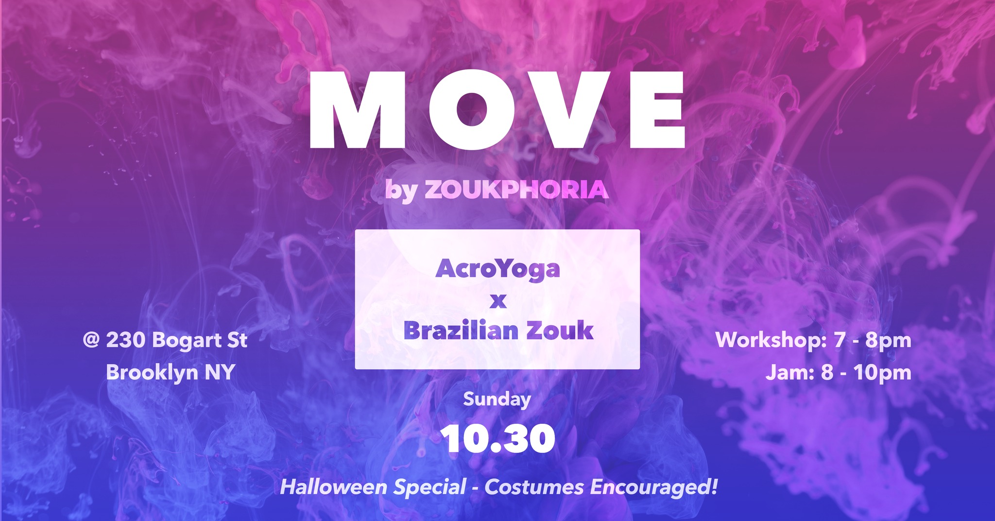 MOVE by Zoukphoria - AcroYoga & Brazilian Zouk Dance Jam