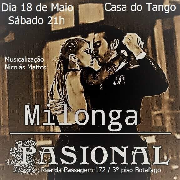 MILONGA PASIONAL Venha bailar lindos Tangos ao som do DJNicolás
