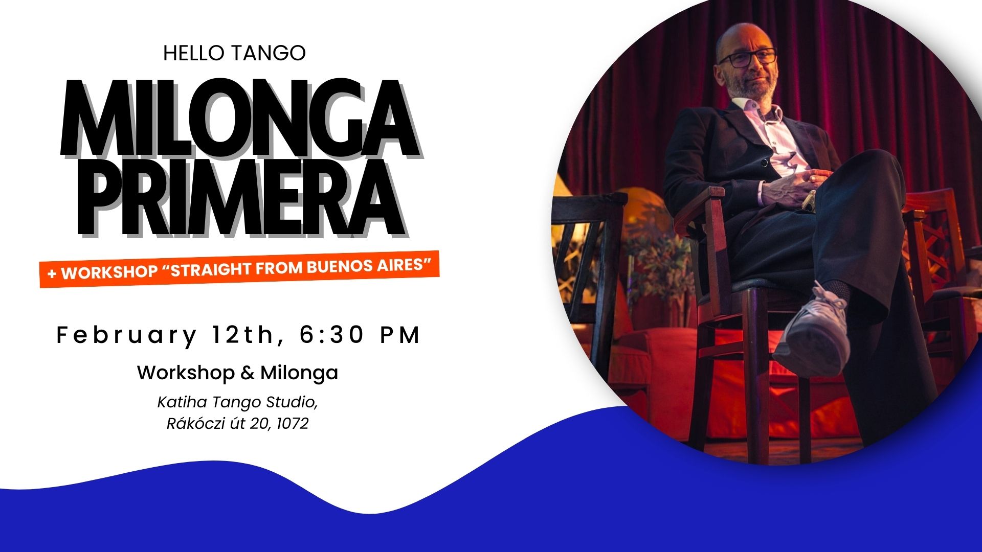 Milonga Primera + Workshop (Tango, Music & Drinks) 👠✨