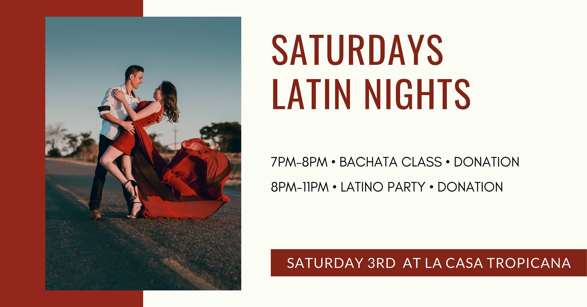 Saturdays Latin Nights