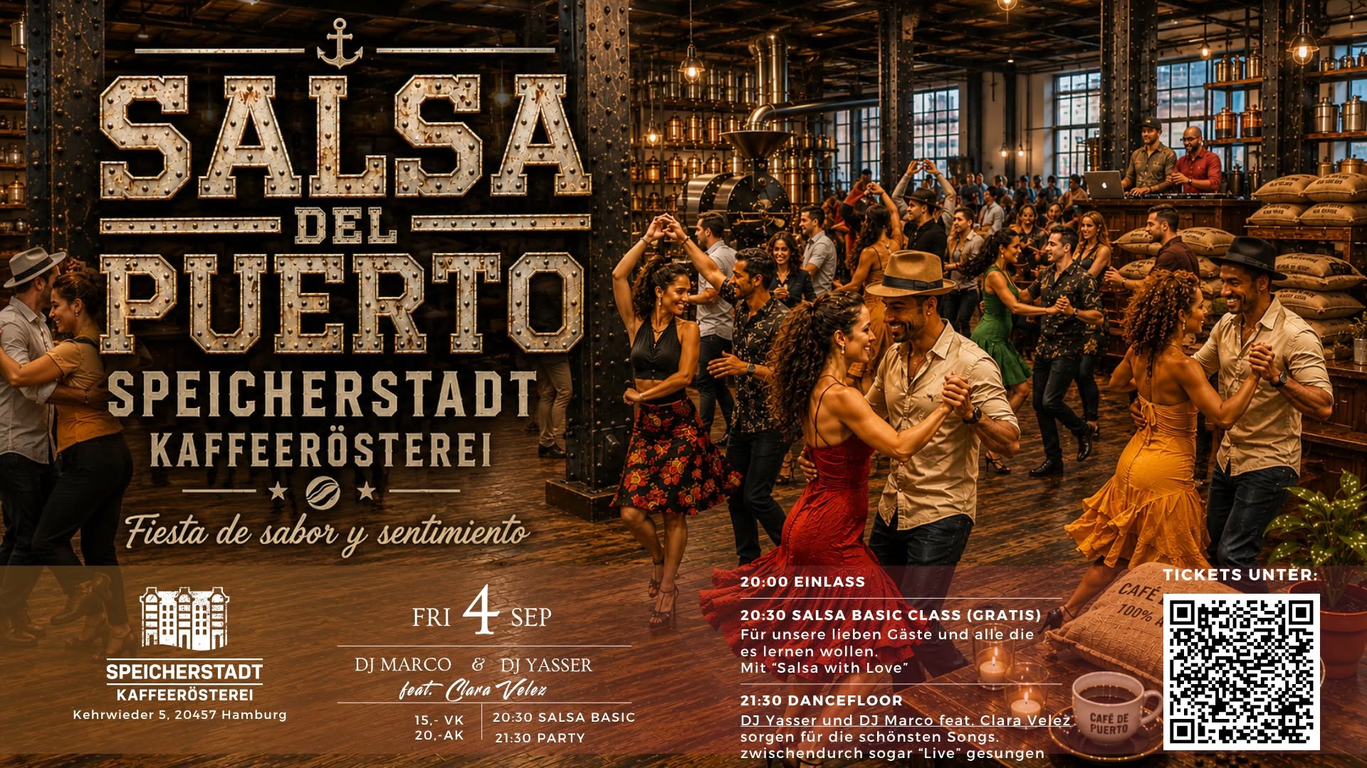 Salsa del Puerto "Speicherstadt Kaffeerösterei"