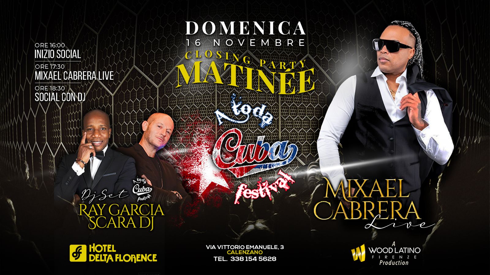 MIXAEL CABRERA Live CLOSING PARTY MATINรE A Toda Cuba Festival 2025