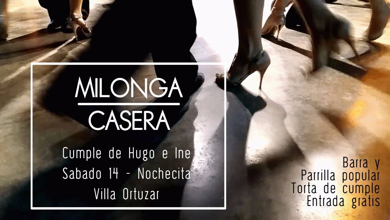 Milonga casera en Heredia #5 Cumpleaños