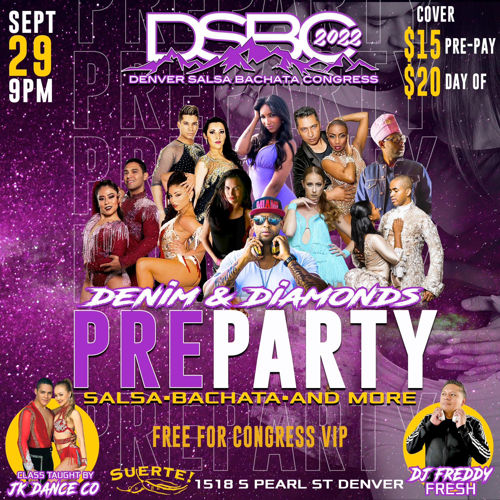 DSBC22 Pre-Party