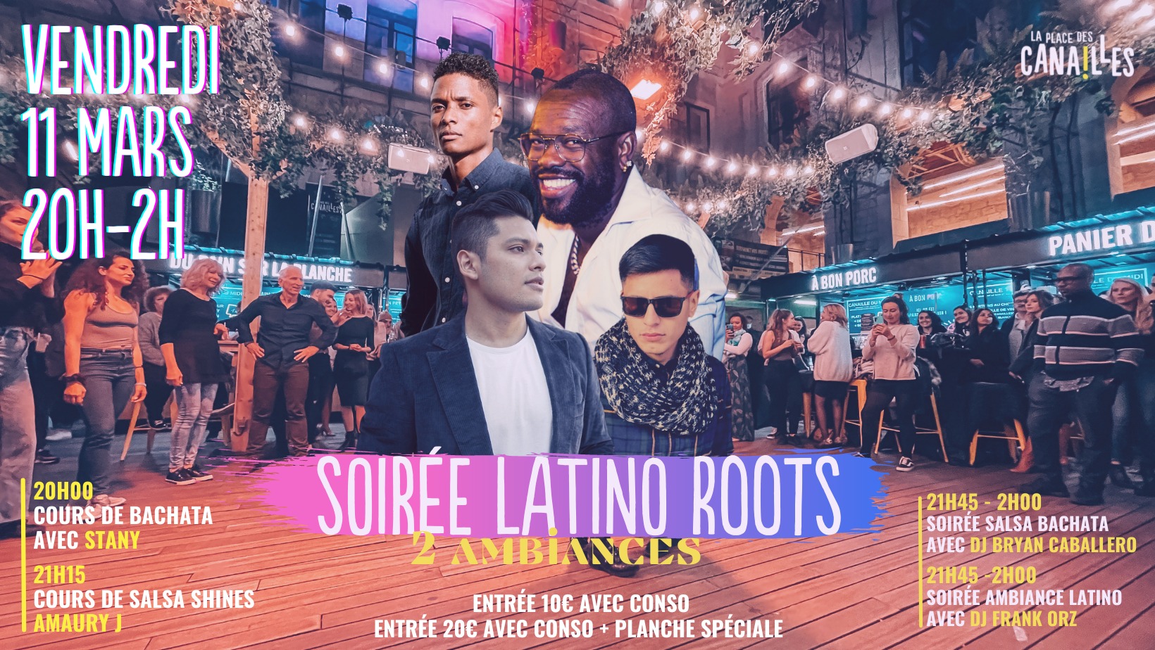 SOIRΓE LATINO ROOTS AUX DOCKS ! Salsa Bachata & Latino 2 ambiances