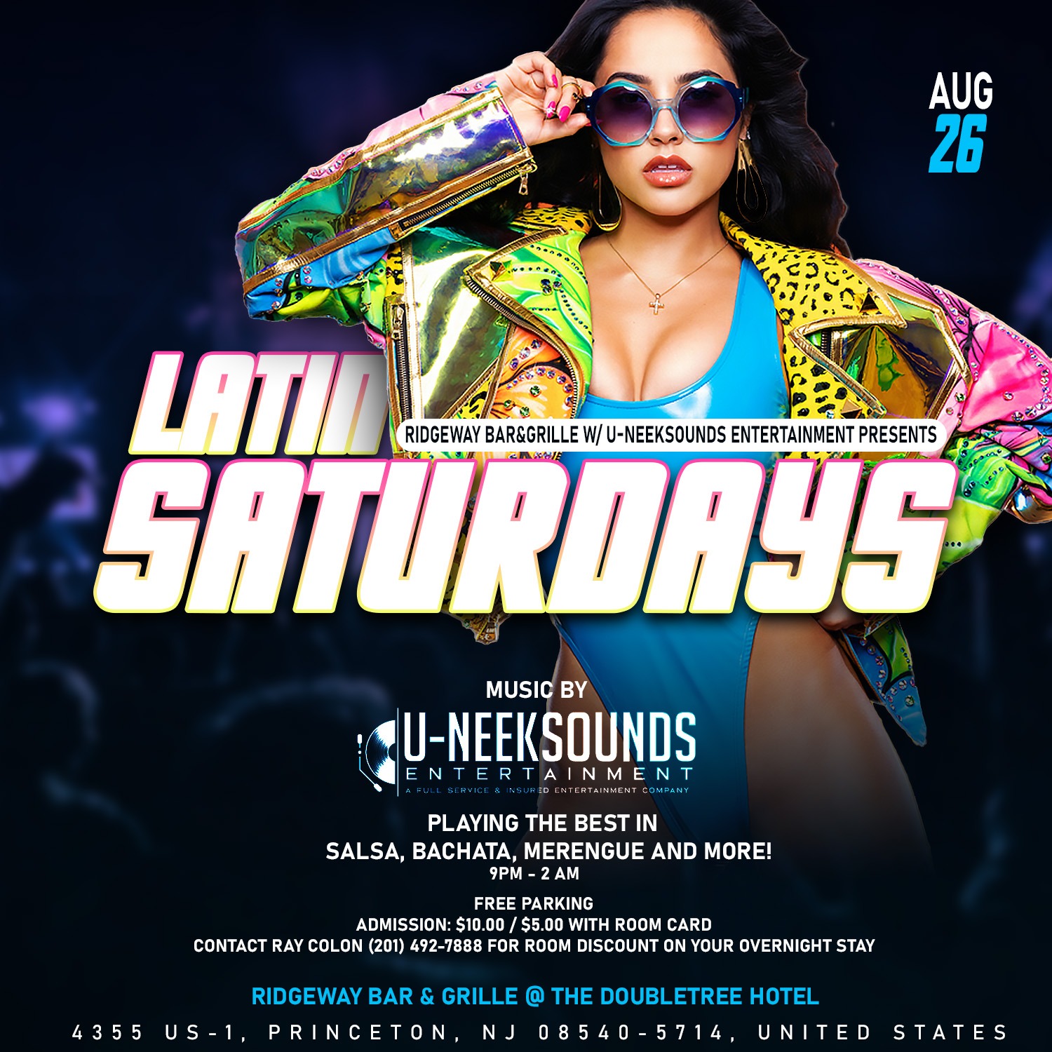 Ridgeway Bar&Grille w U-neekSounds Entertainment Present... A Latin Night