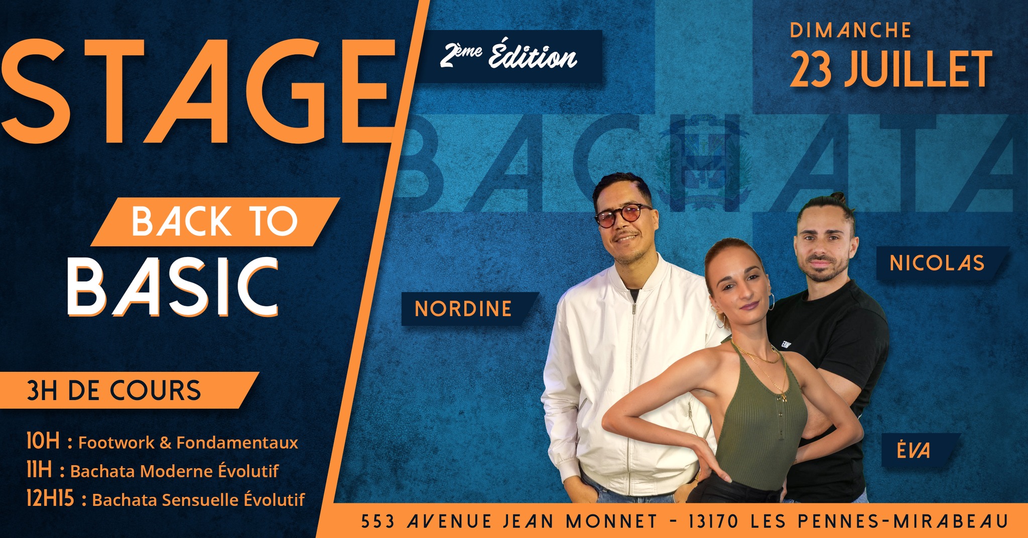 Stage de Bachata - BACK TO BASIC