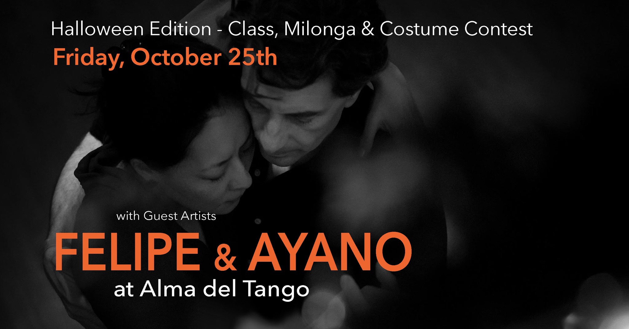 Felipe & Ayano - Class & Milonga @ Alma del Tango - Halloween Edition