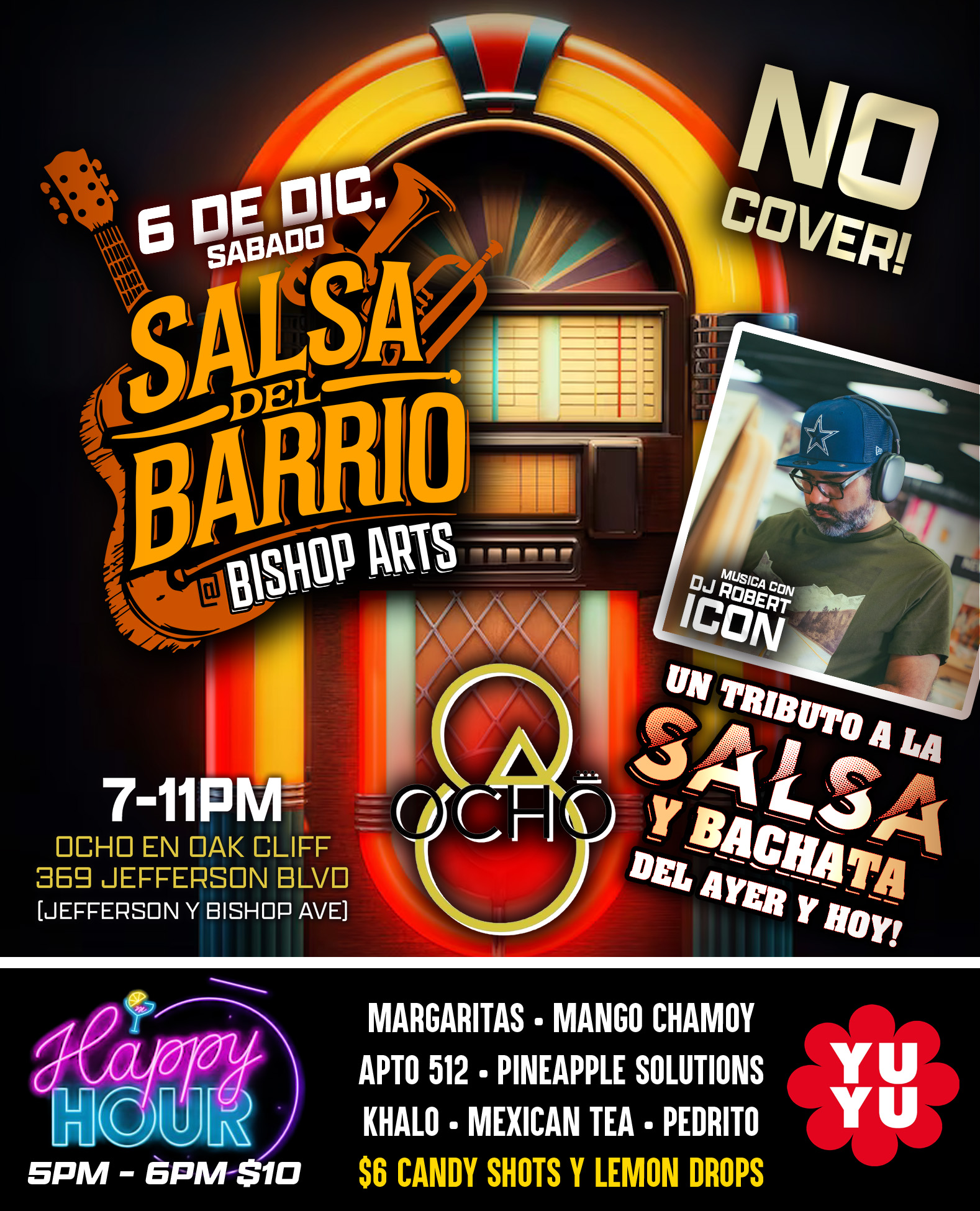 Salsa del Barrio en Oak Cliff!