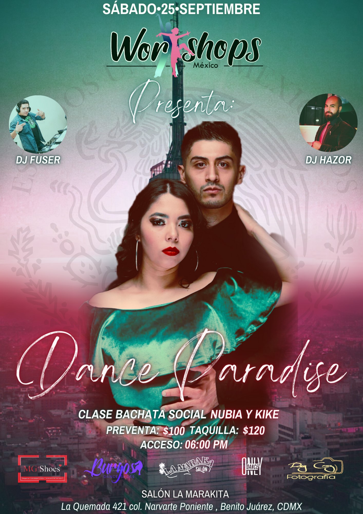 Workshops México Presenta: Dance Paradise