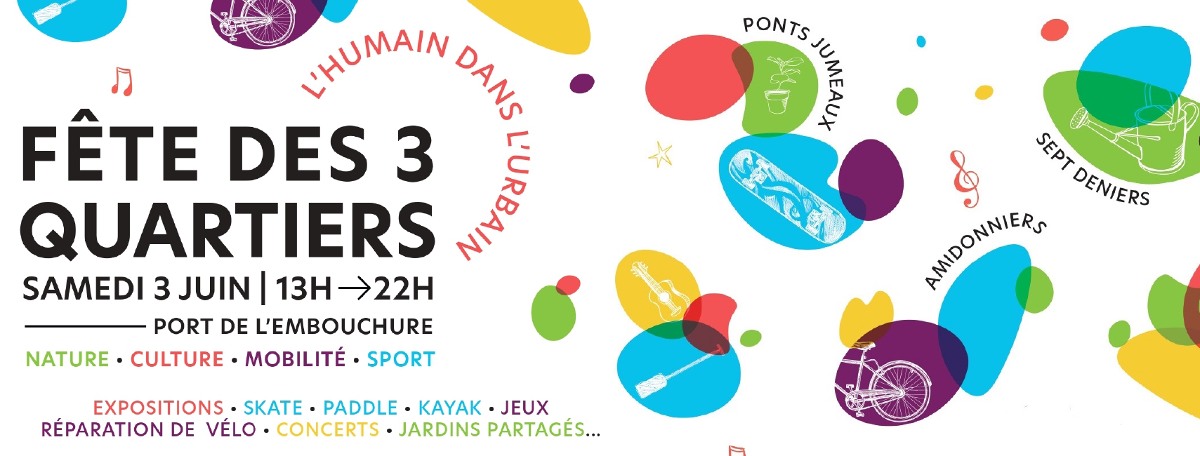 Fête des trois quartiers - L'humain dans l'urbain