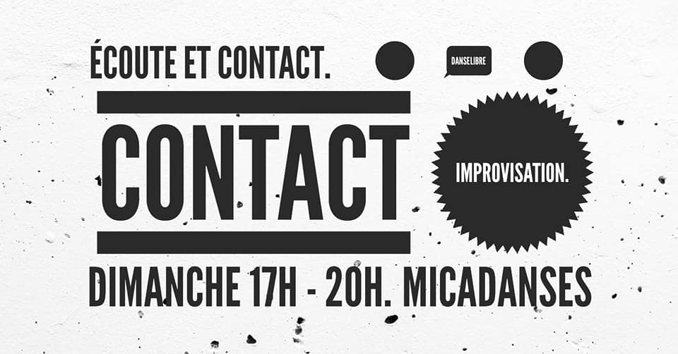 Atelier Danse Libre Contact Improvisation