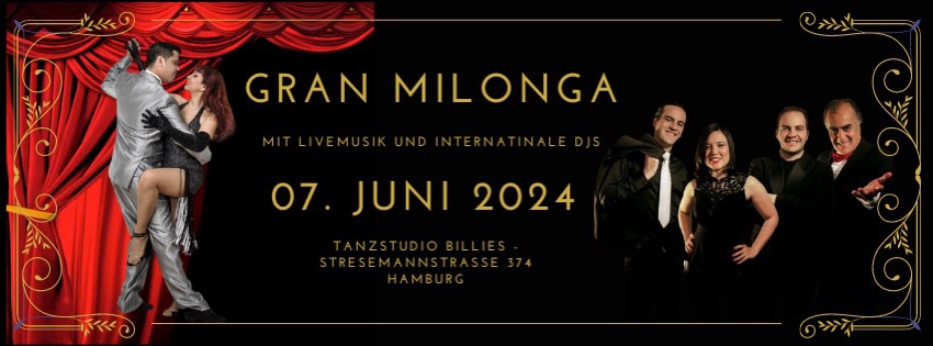 Gran Milonga mit Livemusik & 2 Internationalen DJs