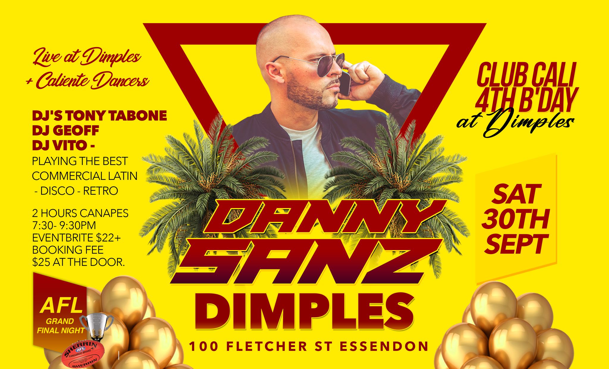 Club Cali's 4th B'day @ Dimples!