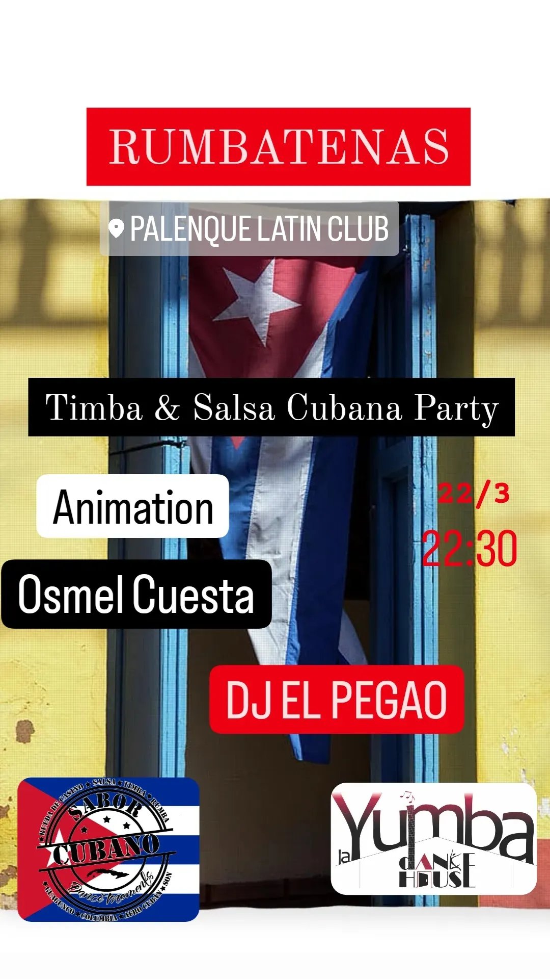 RUMBATENAS TIMBA & SALSA CUBANA FIESTA