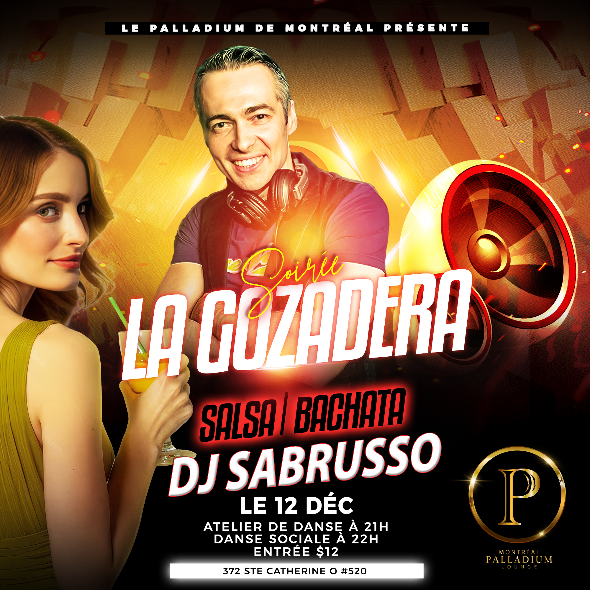La Gozadera soirée de danse salsa - Bachata