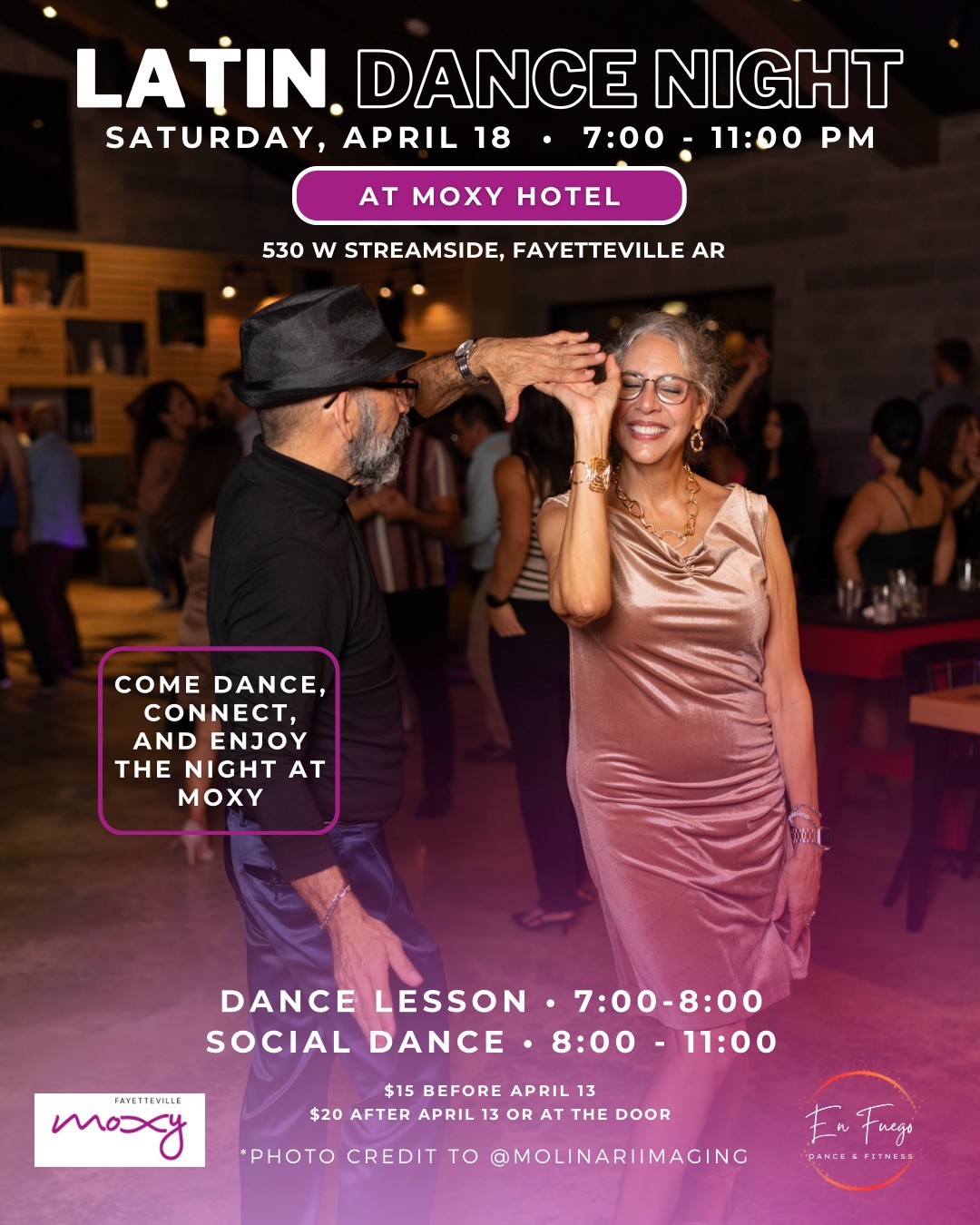 Latin Dance Night at Moxy!
