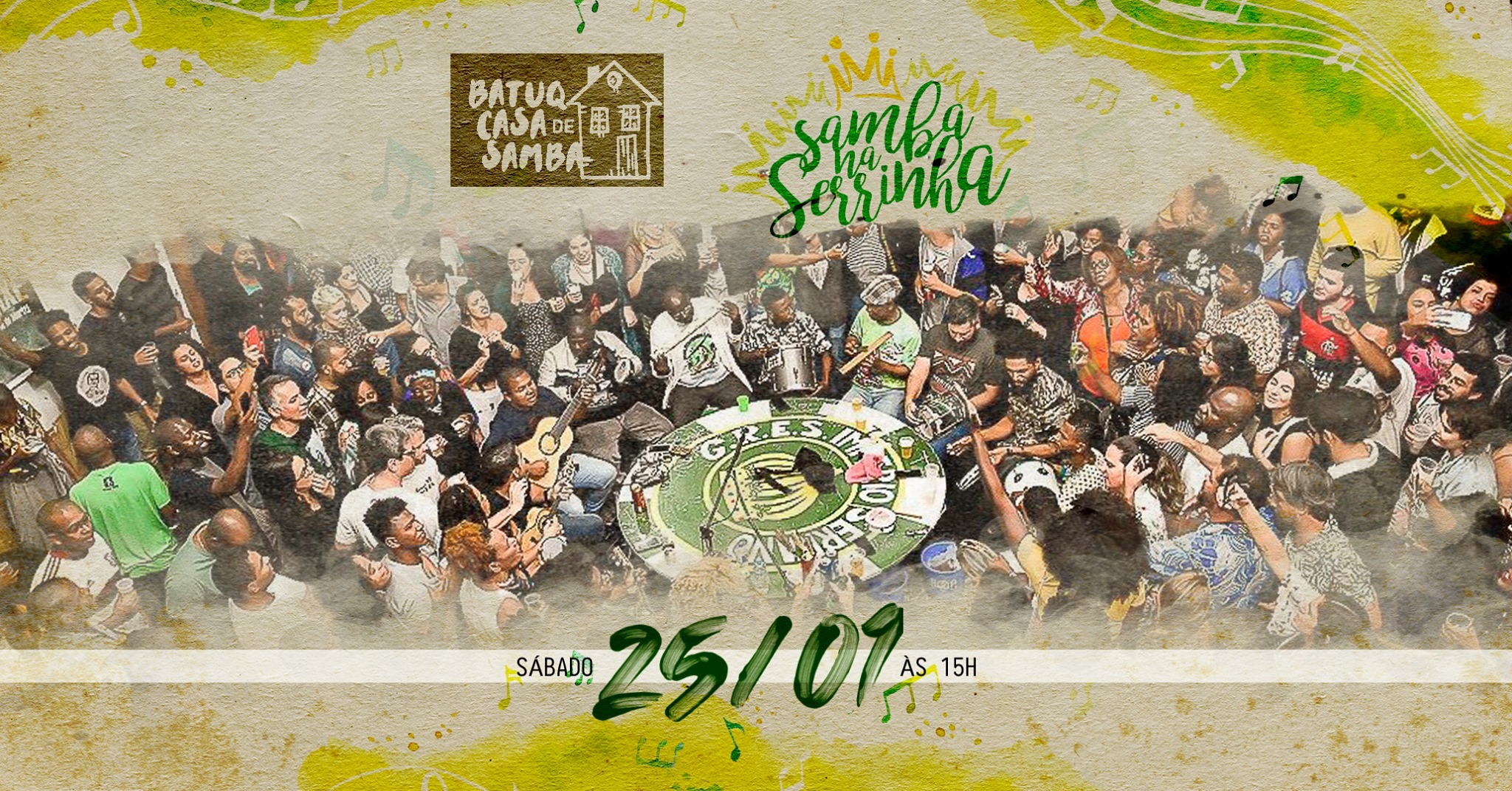 Quintal da Batuq convida Samba na Serrinha