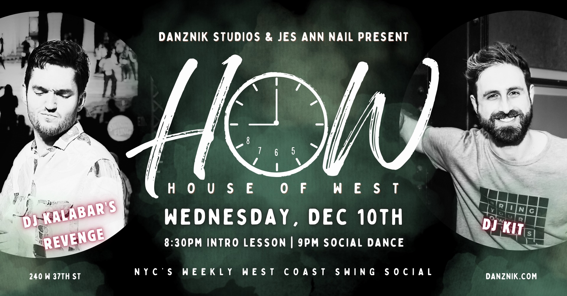 House of West with Jes Ann! ft. DJs Brady & Sam G + Intro Lesson w Patrick