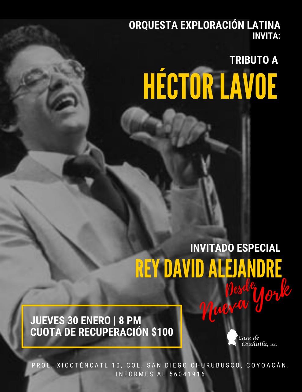 Tributo a Héctor Lavoe en Coyoacán