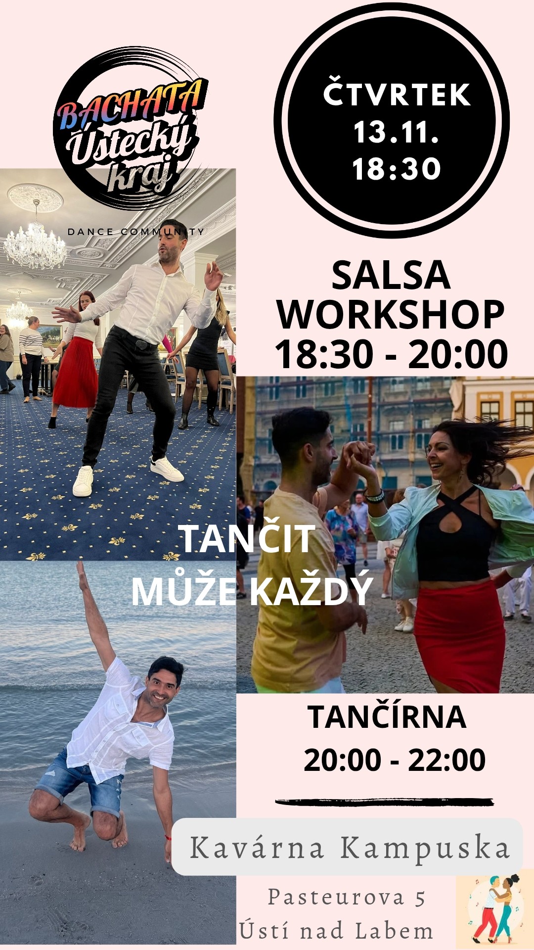 SALSA WORKSHOP a Tančírna ÚSTÍ N L