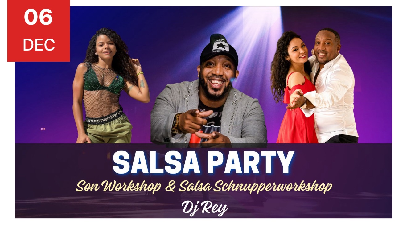Salsa Party mit Show und Workshop