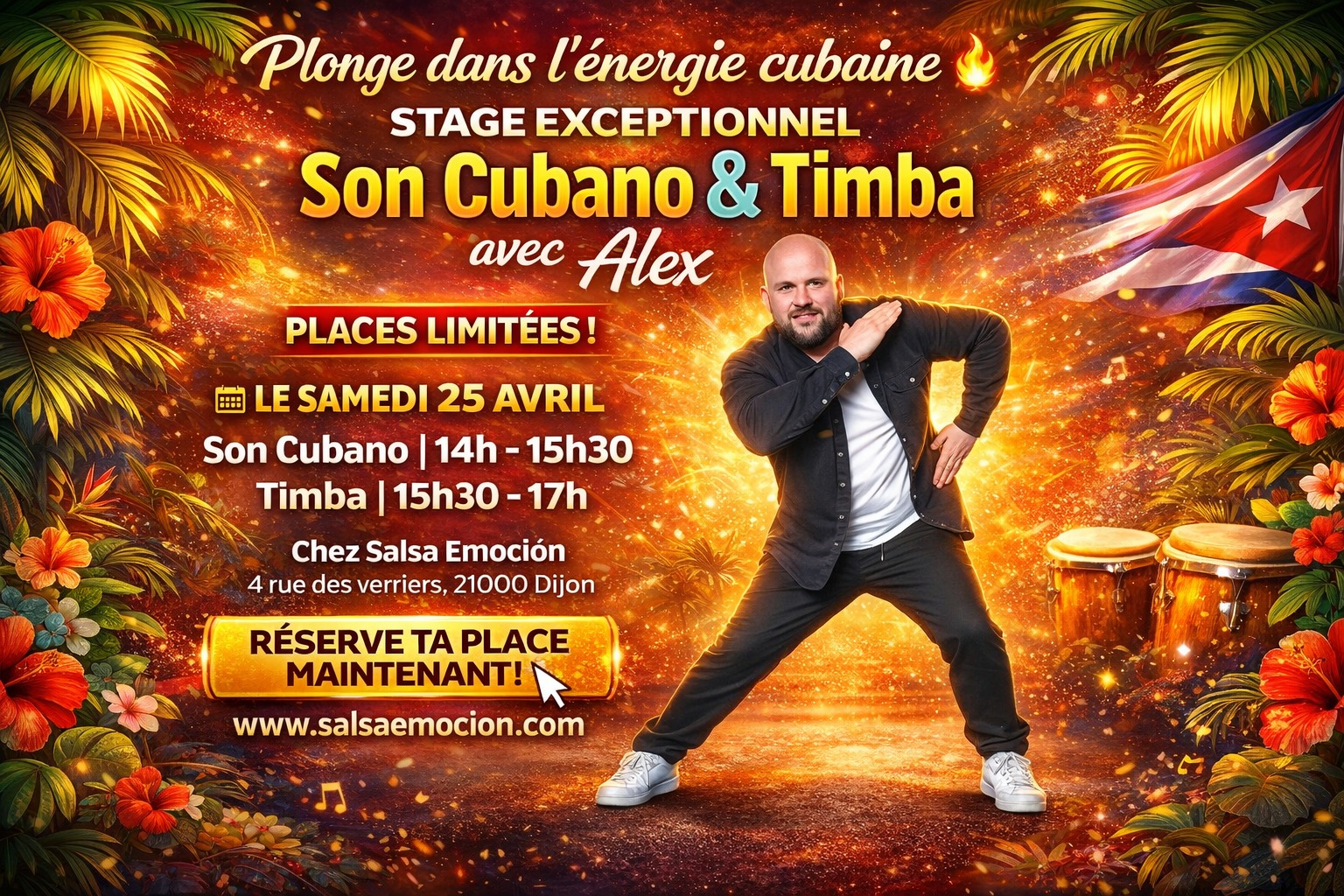 Stage de Timba y Son Cubano avec Alex!