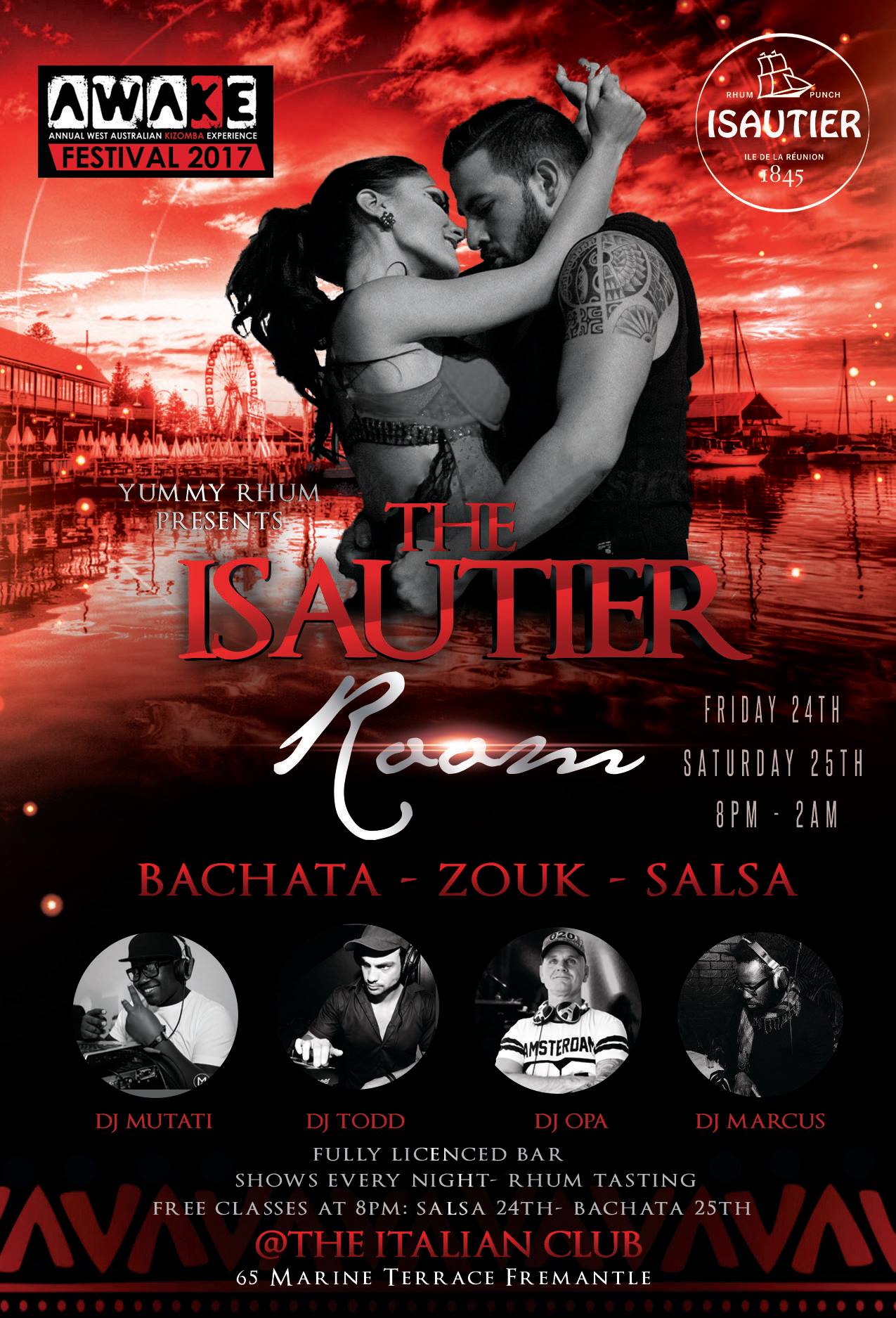 The Isautier Room Latin Nights