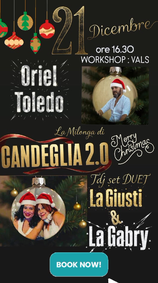 Candeglia 2.0 Mary Christmas 🎅‼️ stage con ORIEL TOLEDO ⭐ Tdjset Duet La Gabry e La Giusti ⭐