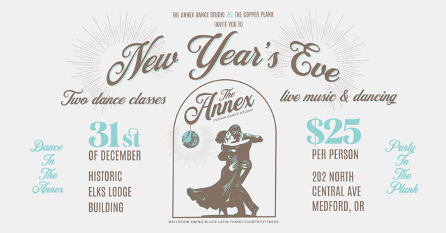 New Year's Eve Party @ the new Copper Plank