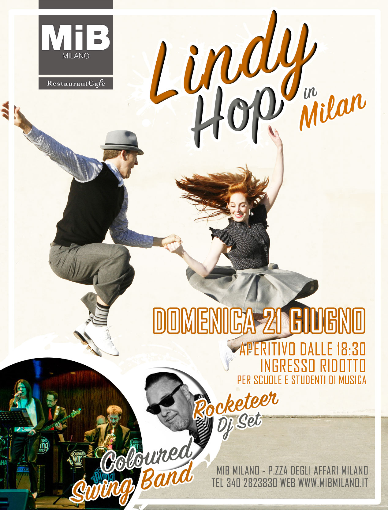 ☀LINDY HOP in MILAN vol. 23 SUMMER SUNDAY EDITION☀
