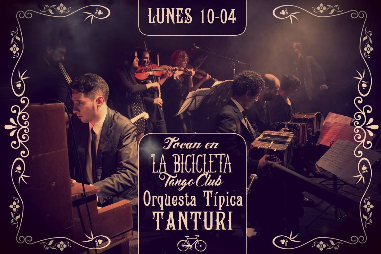 Orquesta Tipica Tanturi bailan Yasmina y Krishna en La Bici!