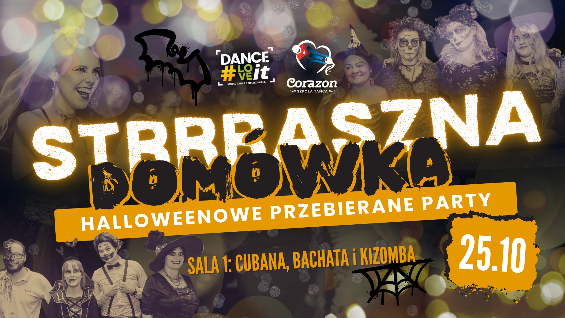 🎃 STRRRASZNA DOMÓWKA 👻 halloweenowa impreza przebierana!
