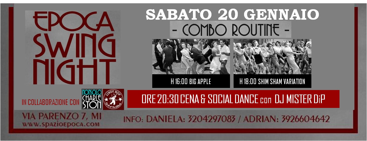 EPOCA SWING NIGHT