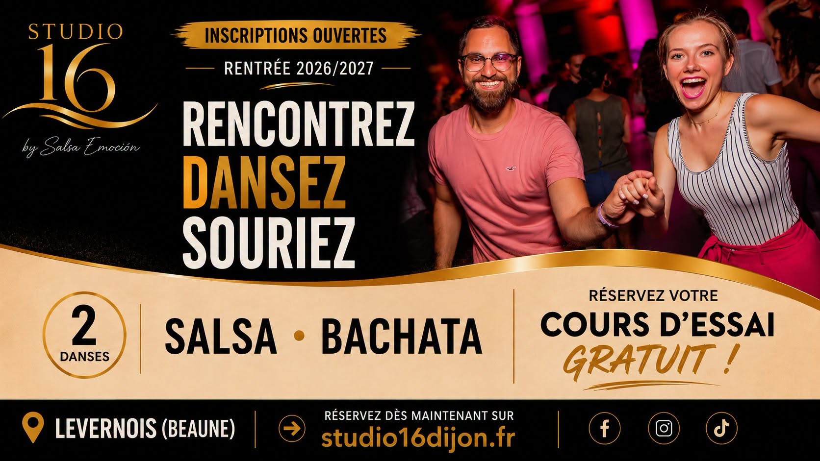 Rentrée Salsa Bachata de Beaune (Levernois)