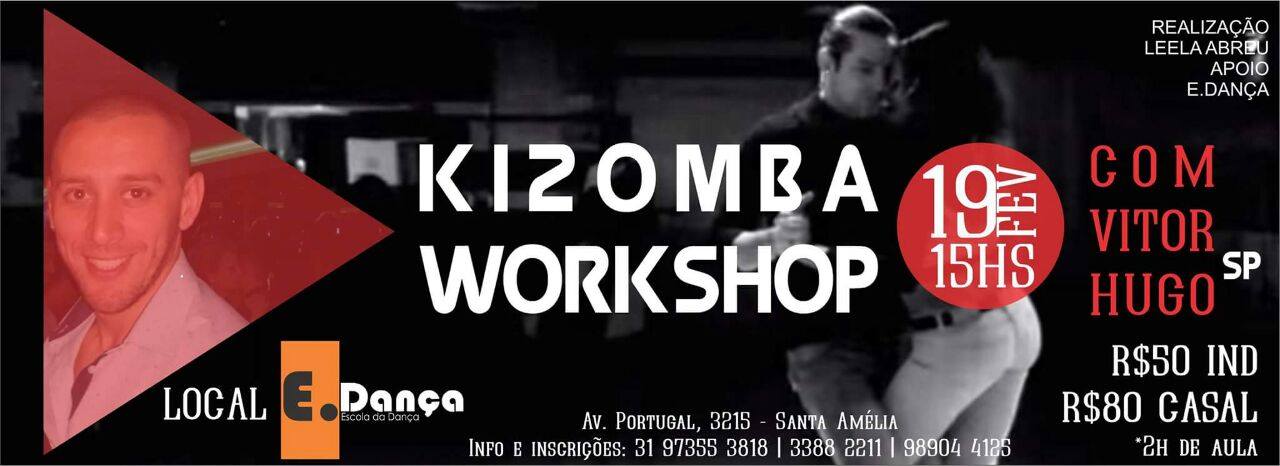Workshop Kizomba - Aquecimento Exalta em BH