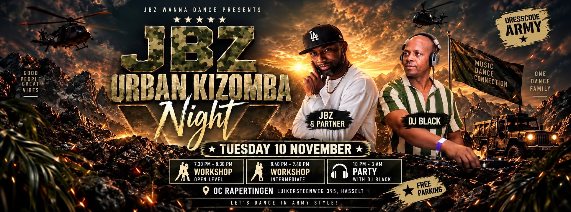 🔥 JBZ Urban Kizomba Night 🔥