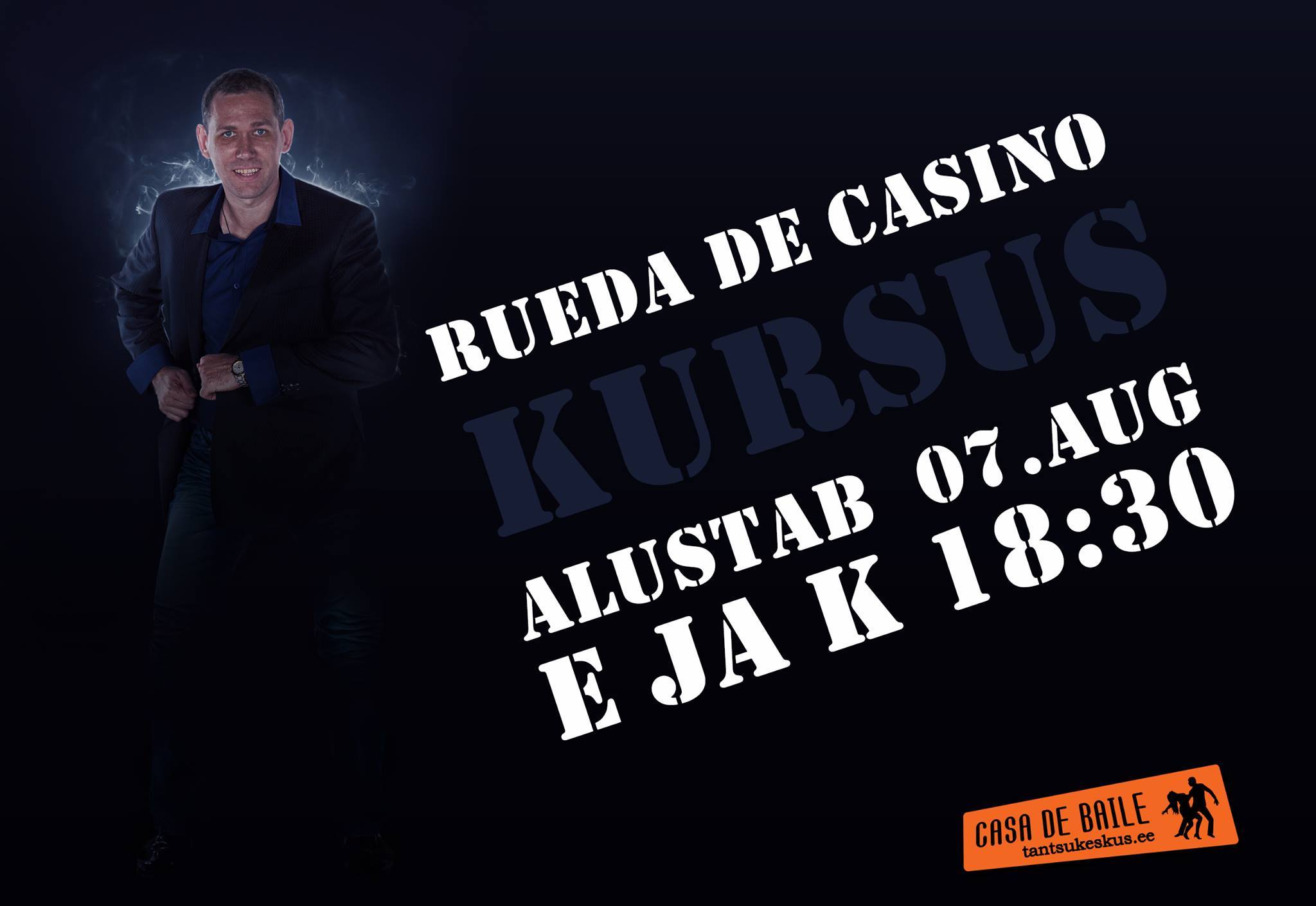 Tule Rueda de Casino proovitrenni