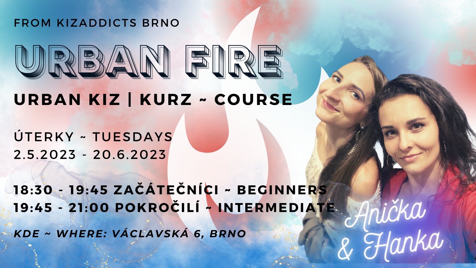 URBAN FIRE urban kiz Brno 2 skupiny ~ 2 groups