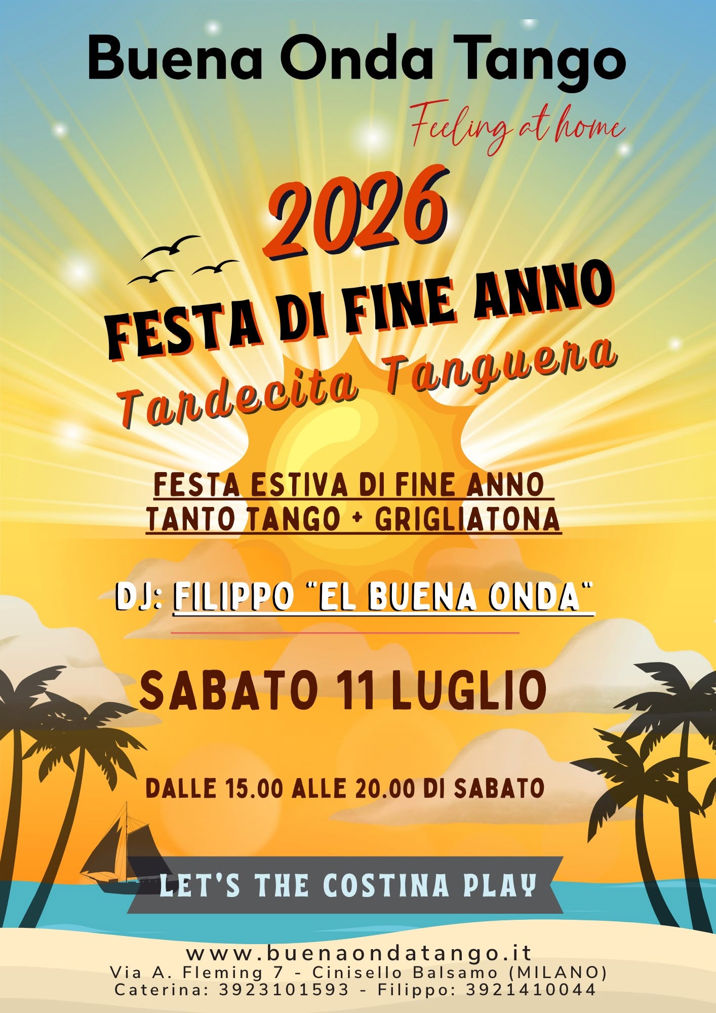 Festa estiva di fine anno della Buena Onda