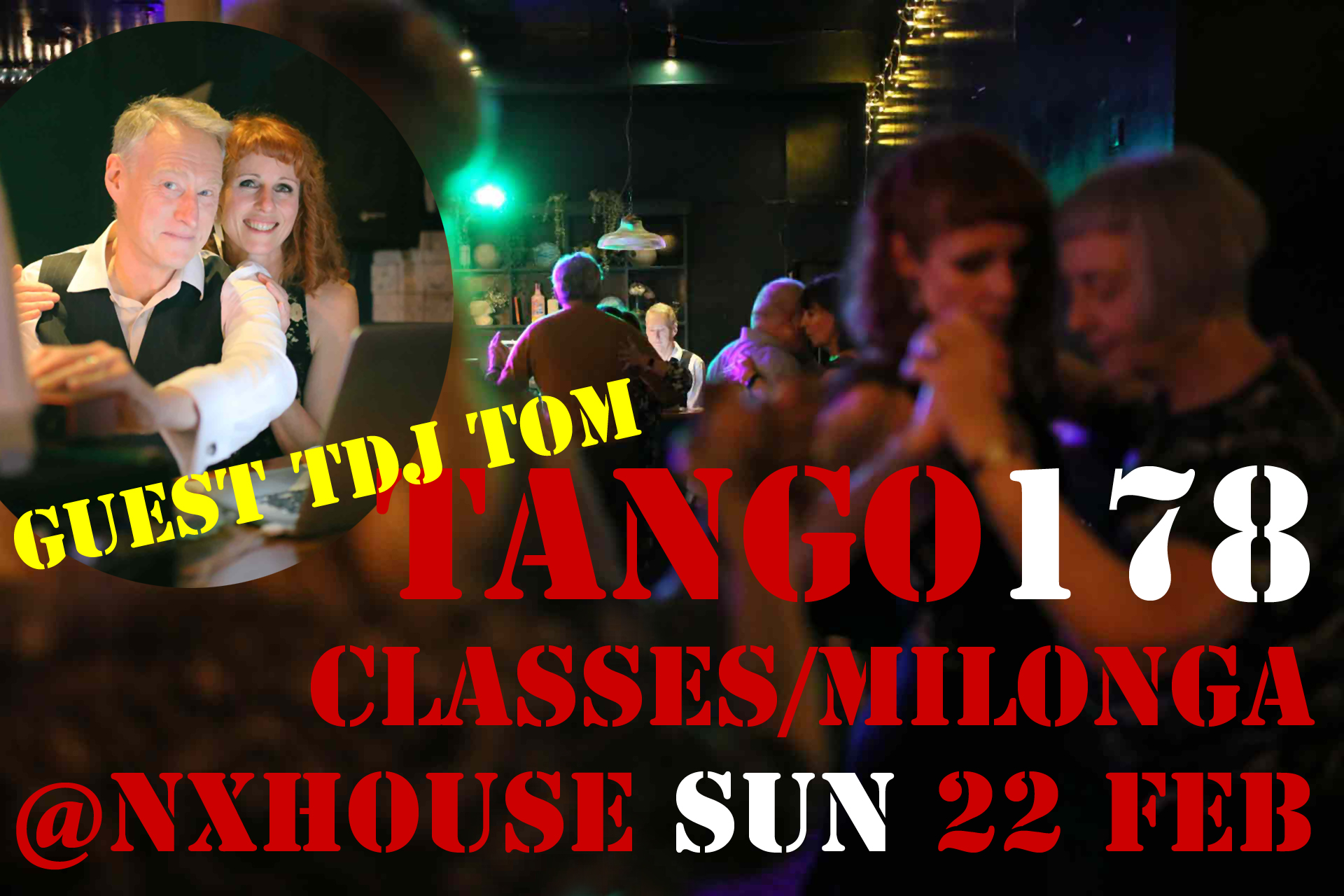 TANGO178 Classes Social Maestro tdj TOM