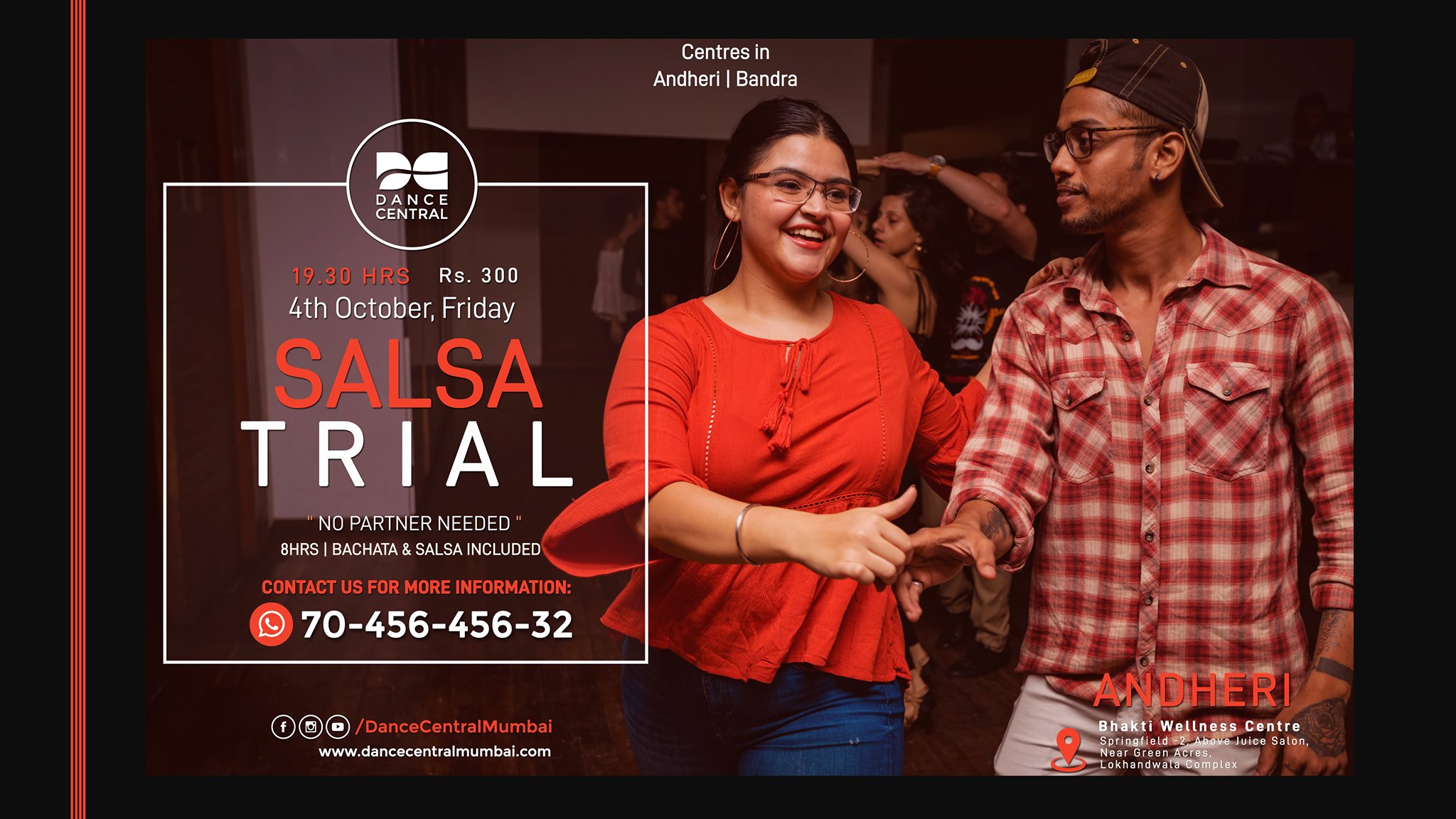 Andheri - Salsa Basic Trial Demo by Dance Central