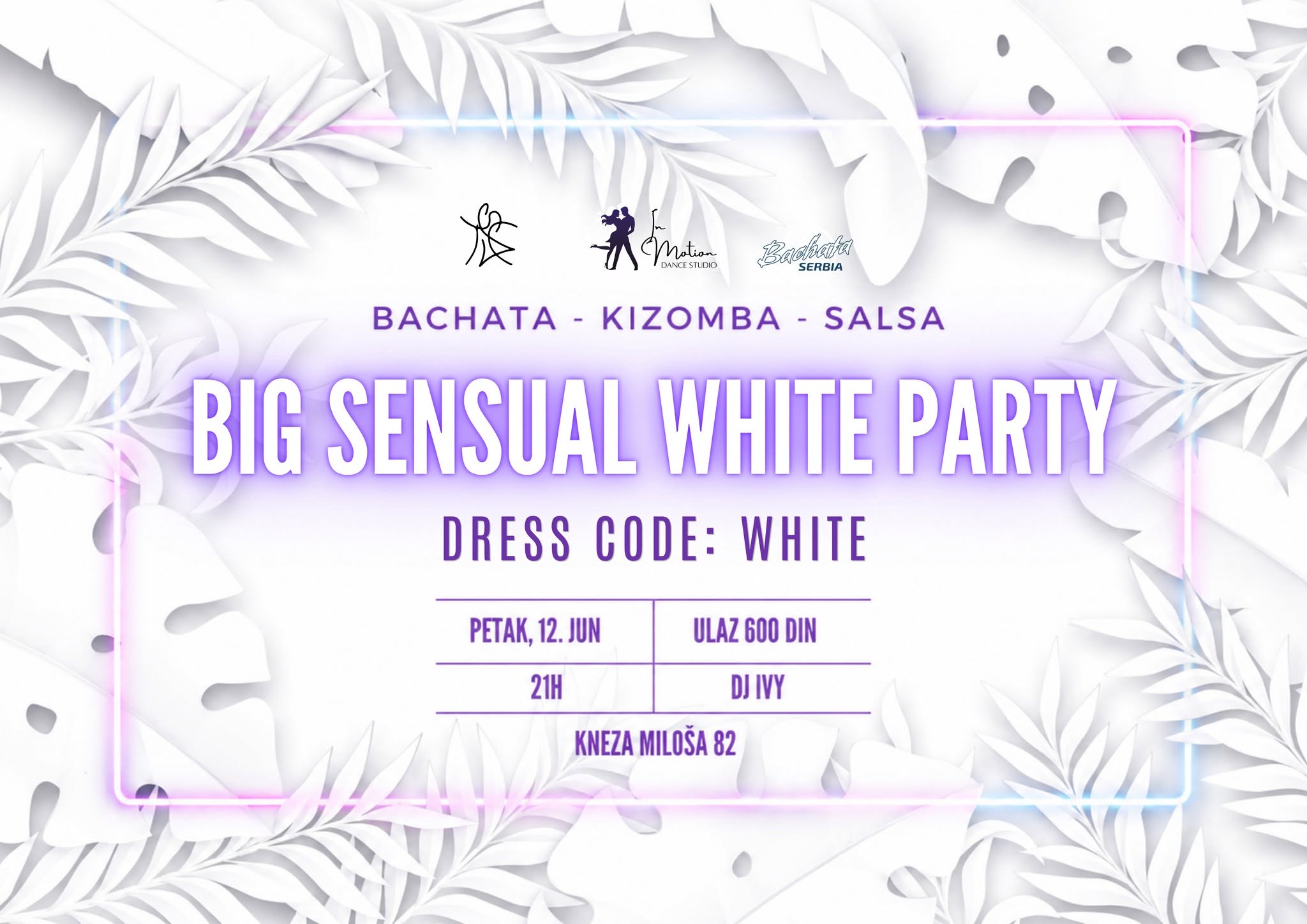 BIG SENSUAL WHITE PARTY: DRESS CODE WHITE