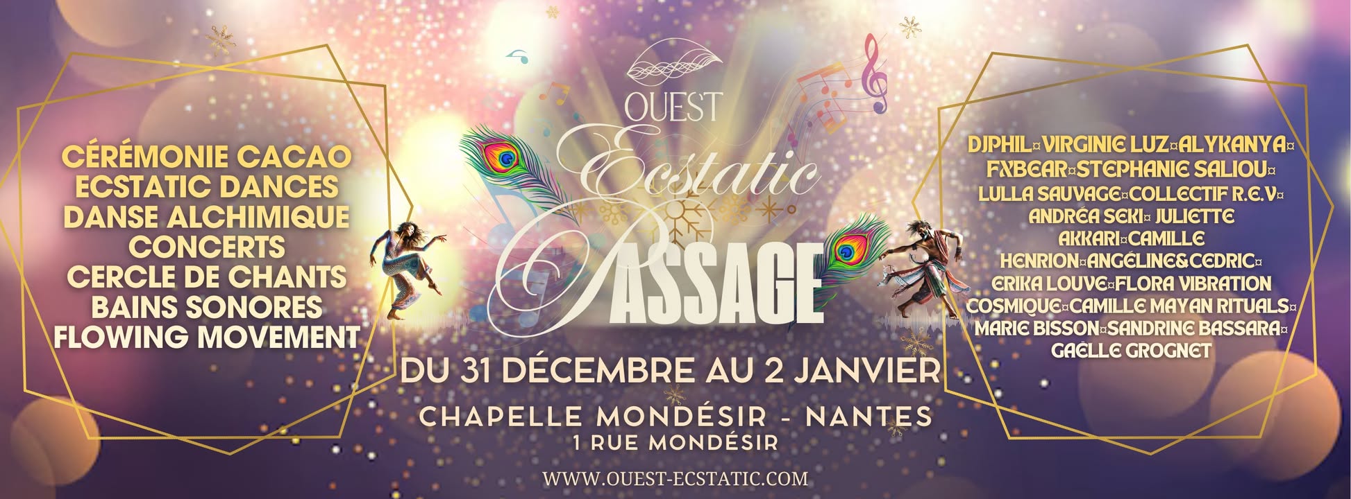 OUEST ECSTATIC PASSAGE - Chapelle Mondésir Nantes