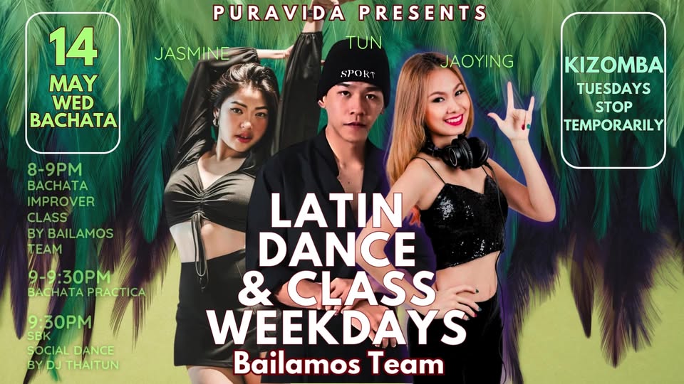 LATIN DANCE & CLASS WEDNESDAYS