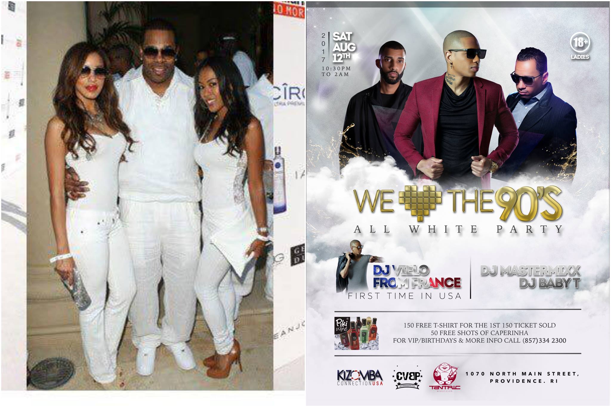 We Love The 90's "All White Party"