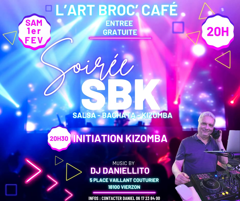 Soirée Sbk à L'ArtBroc Café