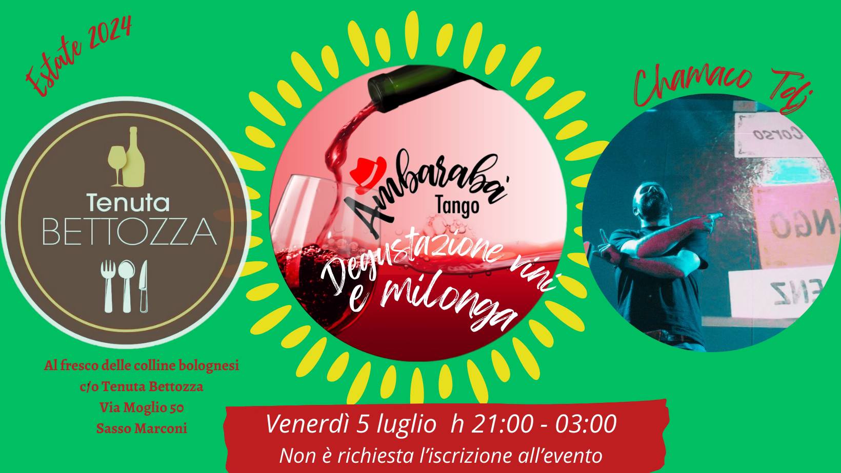 Degustazione Vini & Tango
