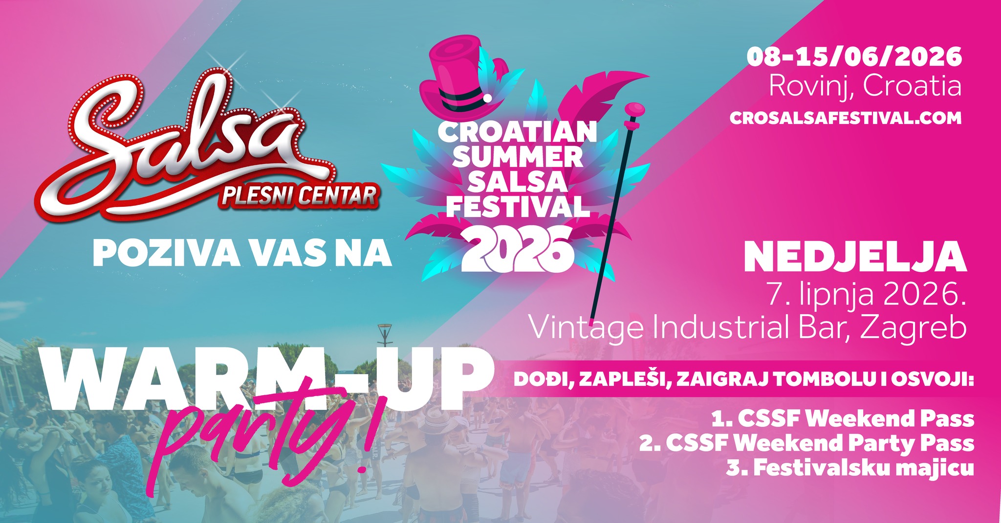 Salsa Groove & CSSF Warm-up party